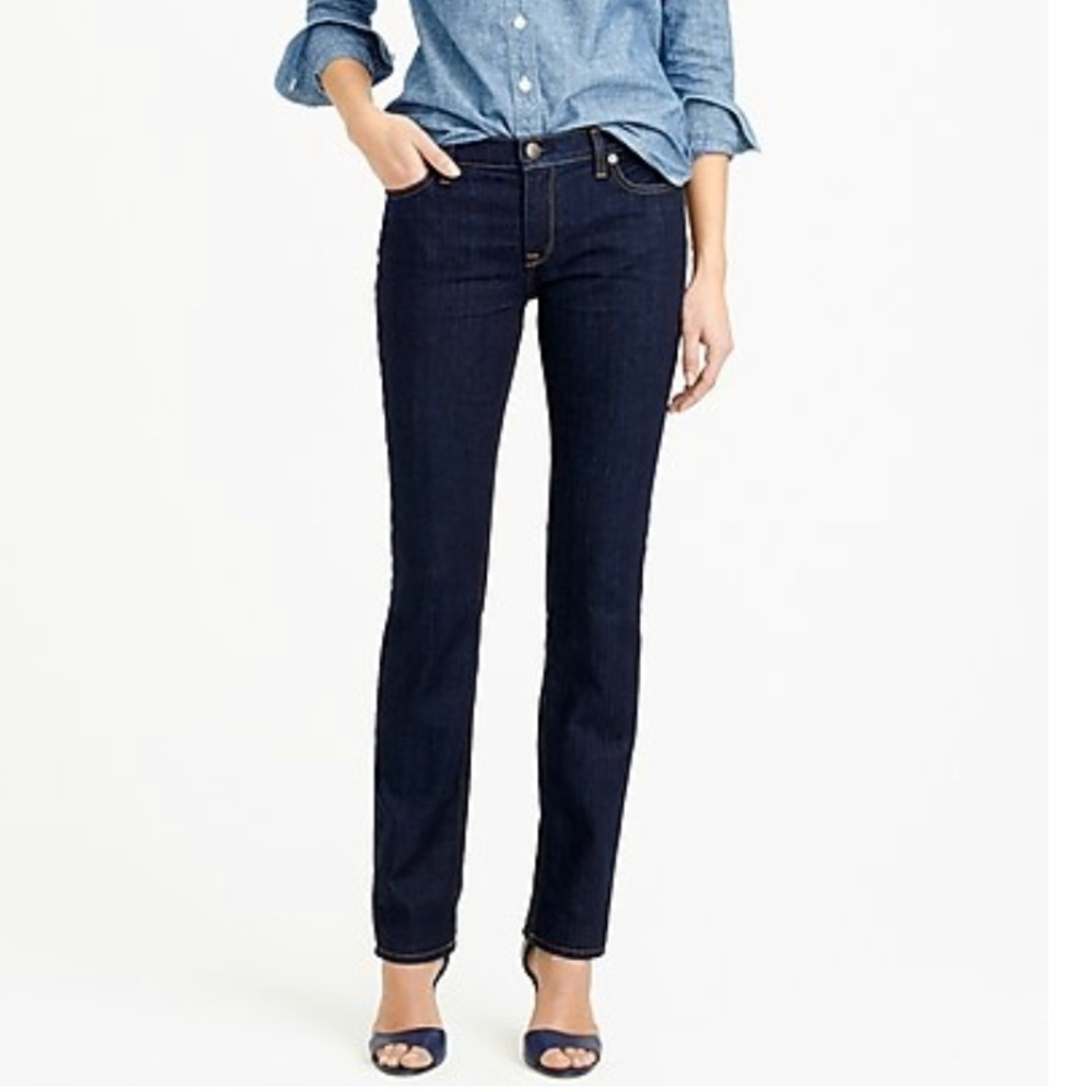 J Crew Matchstick Dark Wash Jean